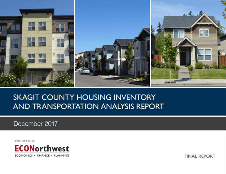 Skagit County Housing Inventory and Transportation Analysis Report SCOG