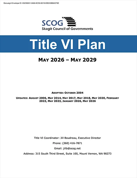 Title VI Plan cover